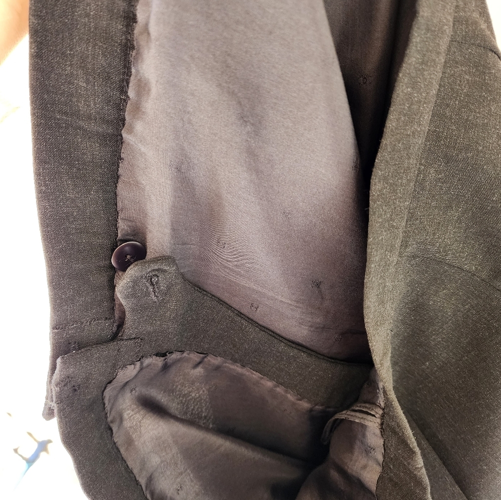 Chanel 100% wool wide leg pants - Picture 14 of 14
